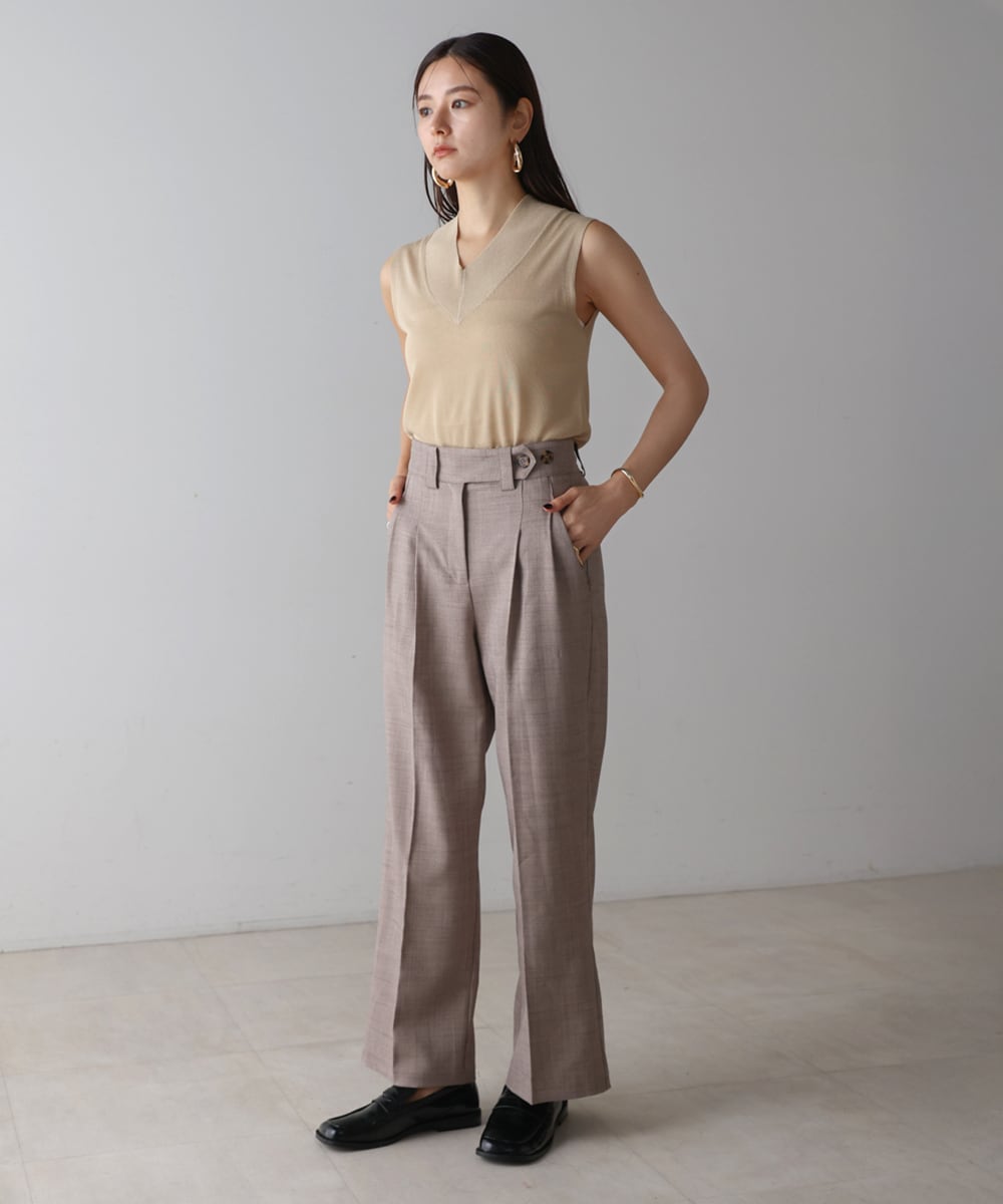 LINEN LIKE PANTS（ﾘﾈﾝﾗｲｸﾊﾟﾝﾂ）