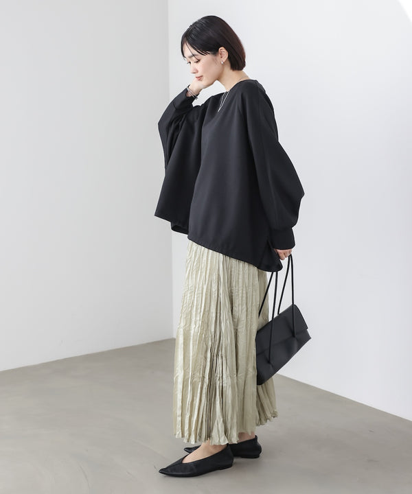 ダンボールワイドシルエットプルオーバー