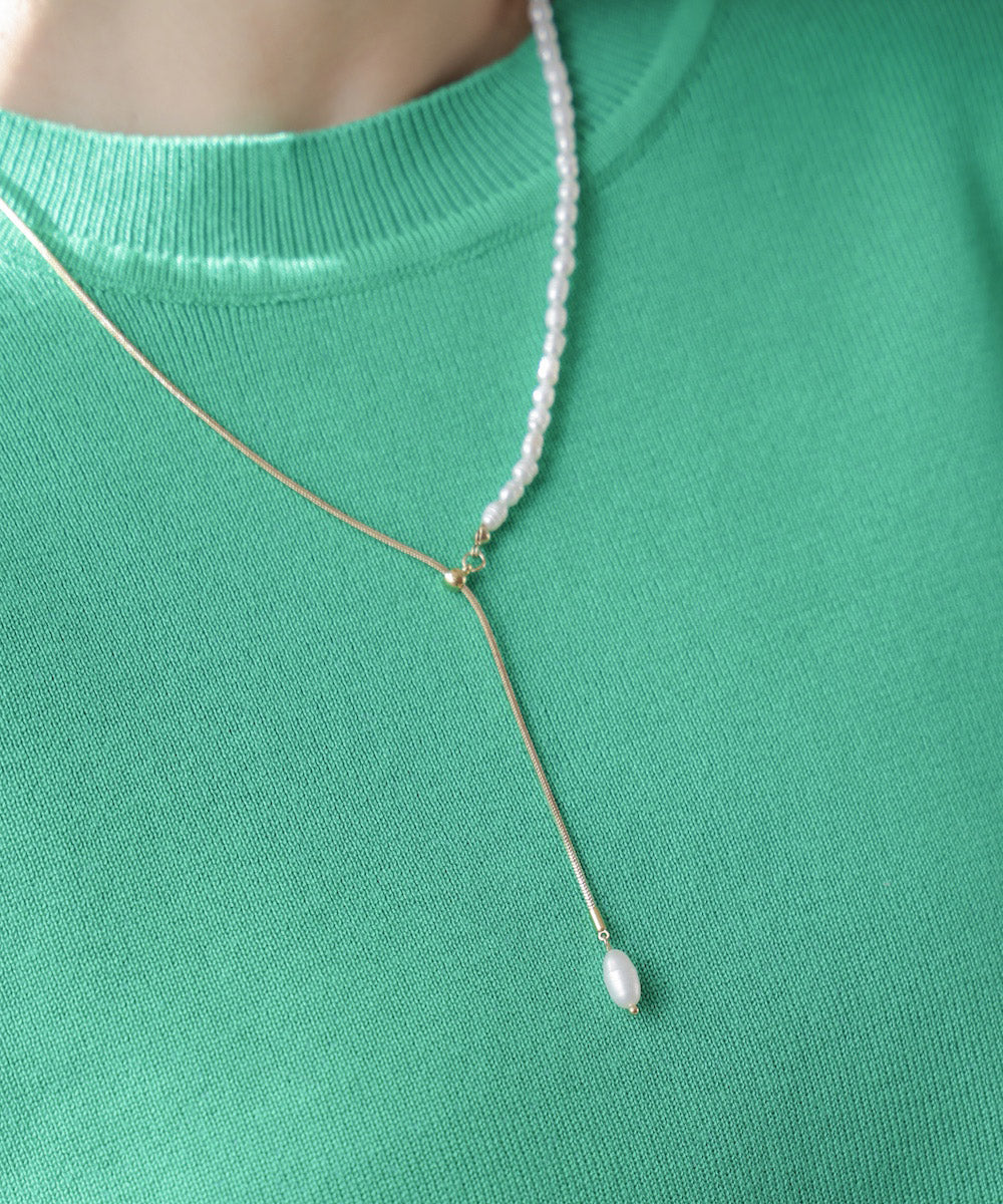 ソフトグロウパールネックレス