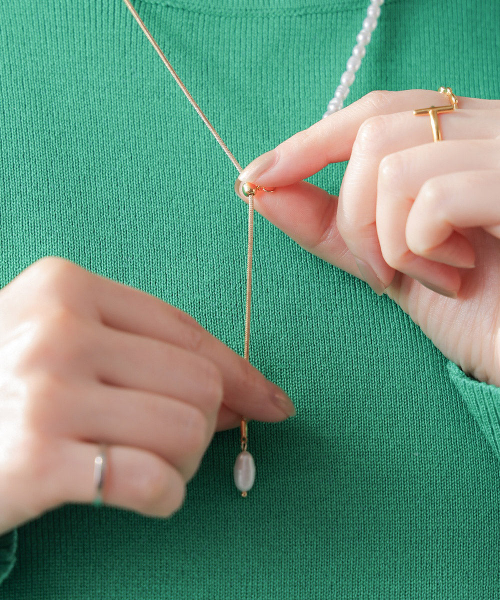 ソフトグロウパールネックレス