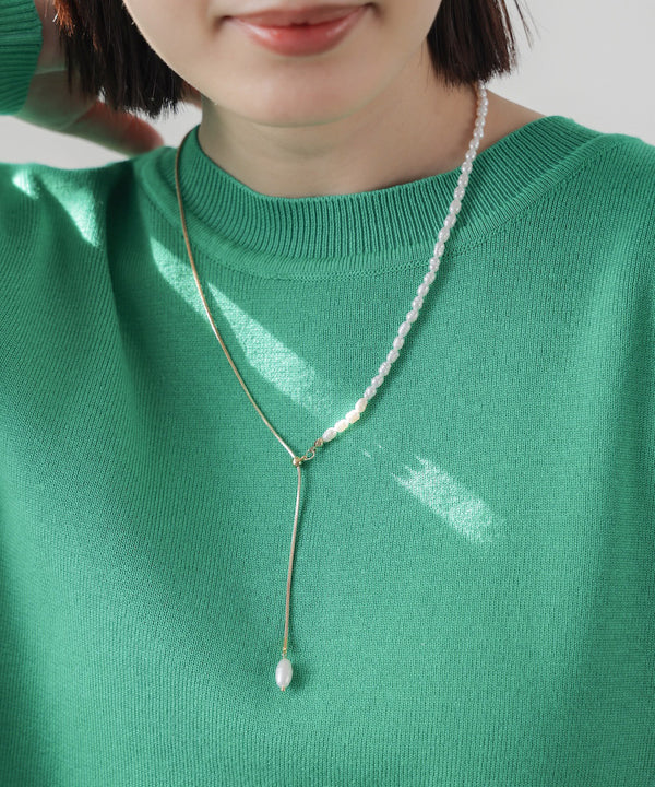 ソフトグロウパールネックレス