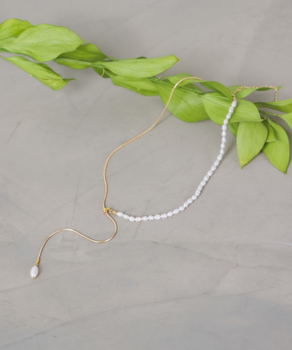 ソフトグロウパールネックレス