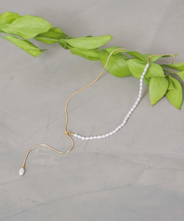 ソフトグロウパールネックレス