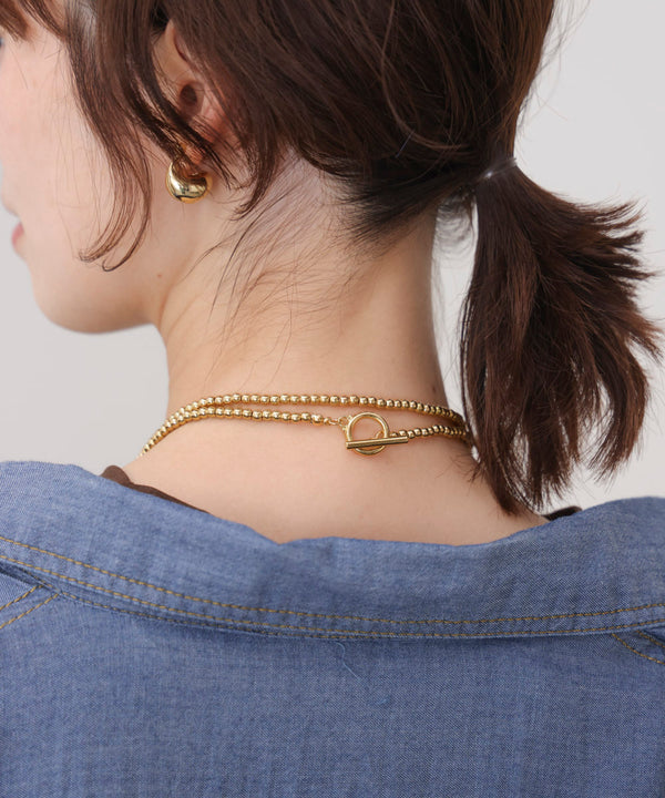 ｍａｎｙｗａｙボールチェーンネックレス