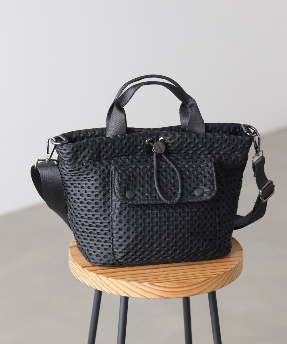 ドットメッシュバケットバッグ［4/22発送予定］