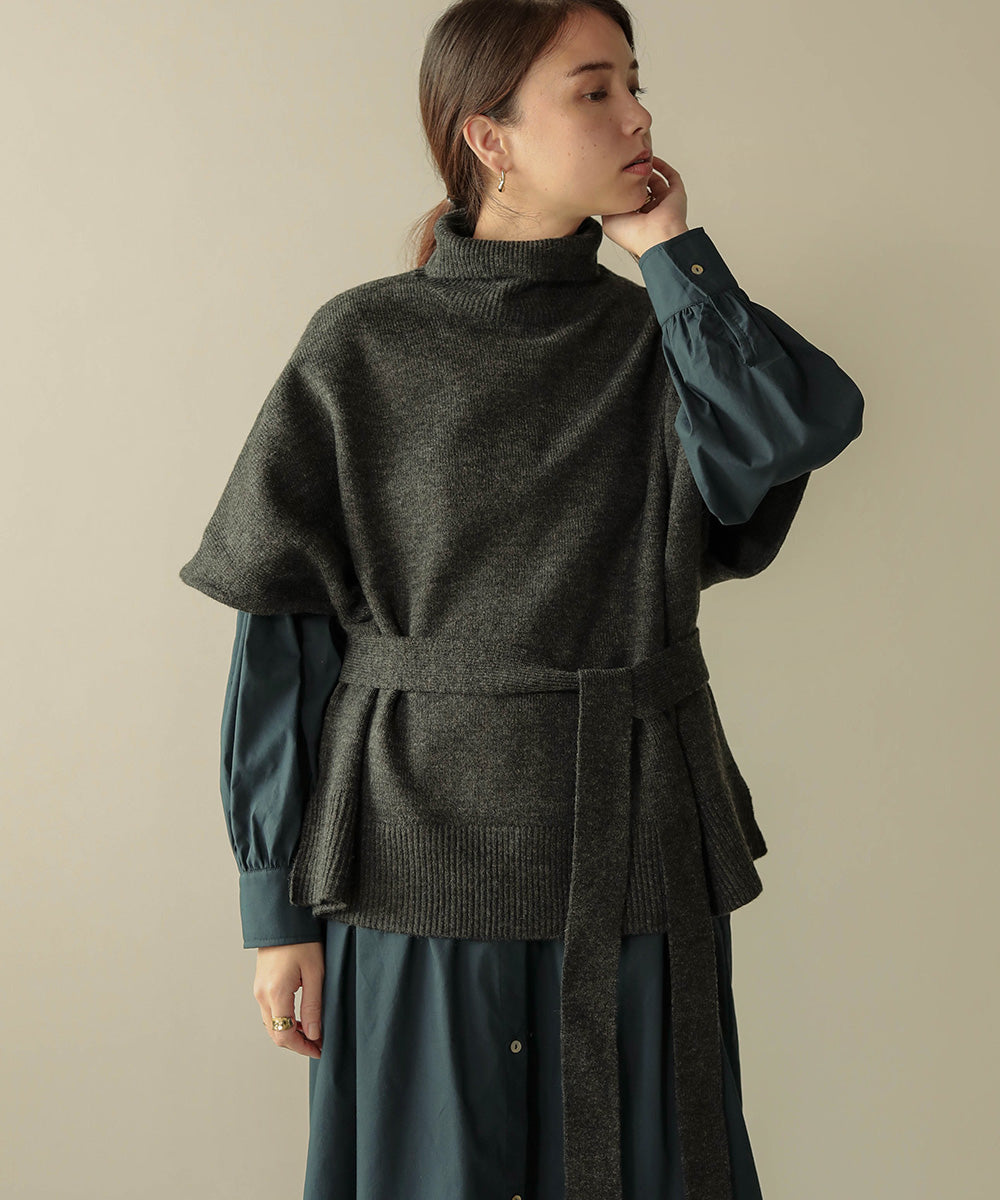 BouJeloud ニットトップス×シャツワンピース