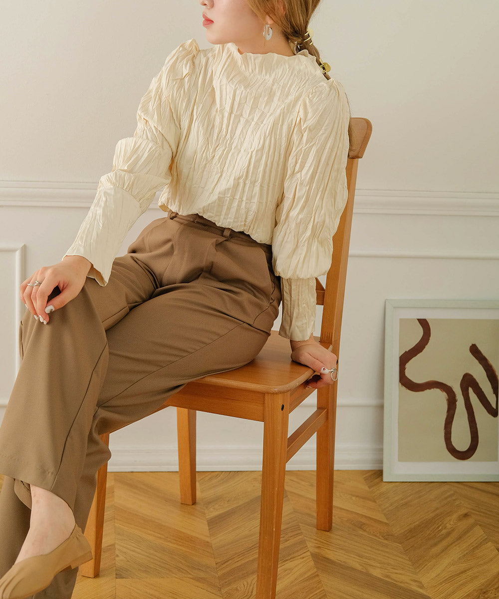 Bab【Bab×KANAMI】Washer Blouse