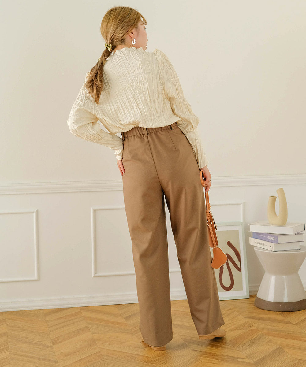 Bab【Bab×KANAMI】Washer Blouse