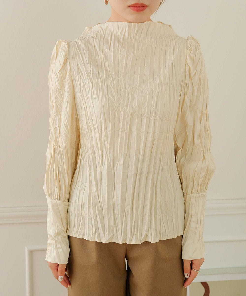 Bab【Bab×KANAMI】Washer Blouse