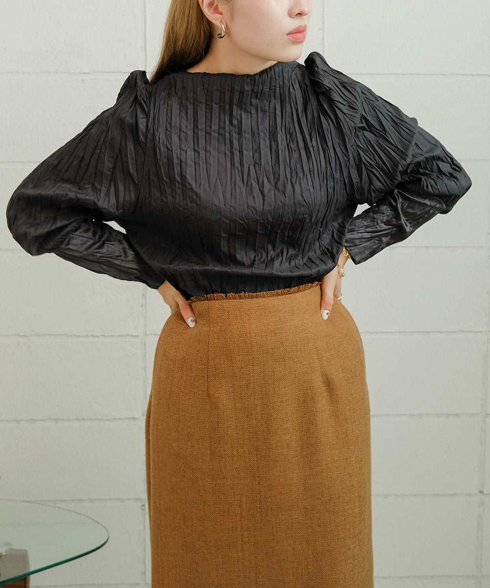 Bab【Bab×KANAMI】Washer Blouse