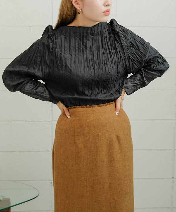 Bab【Bab×KANAMI】Washer Blouse
