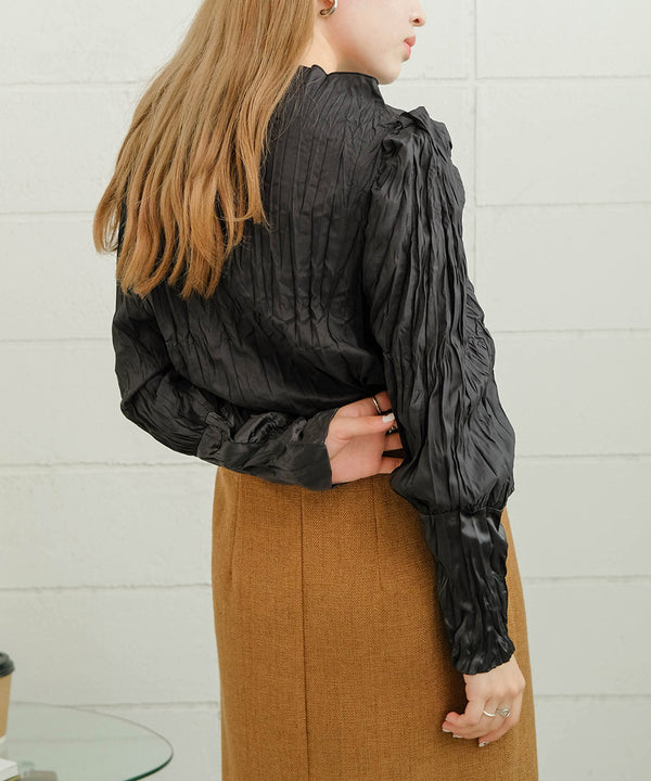 Bab【Bab×KANAMI】Washer Blouse