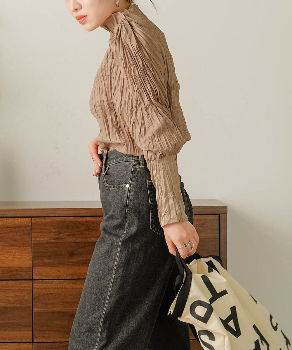 Bab【Bab×KANAMI】Washer Blouse