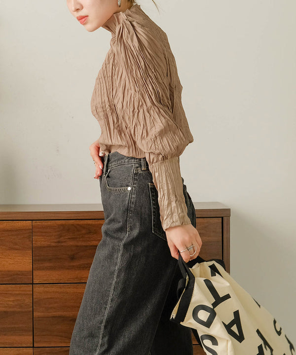 Bab【Bab×KANAMI】Washer Blouse