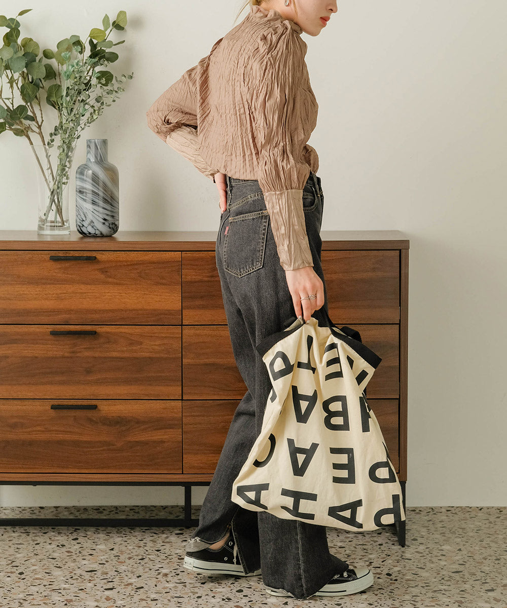 Bab【Bab×KANAMI】Washer Blouse