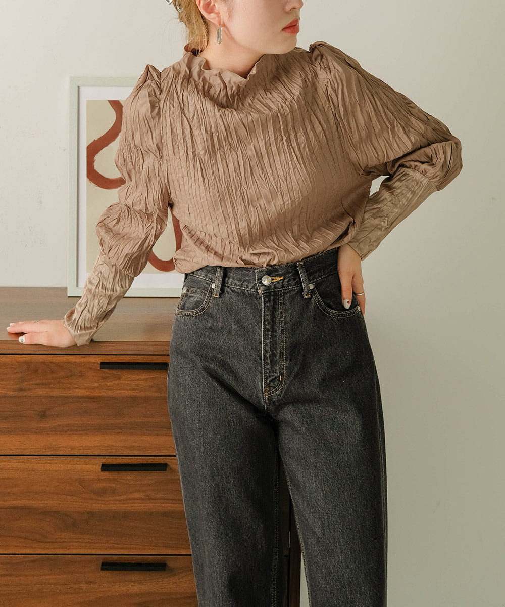 Bab【Bab×KANAMI】Washer Blouse