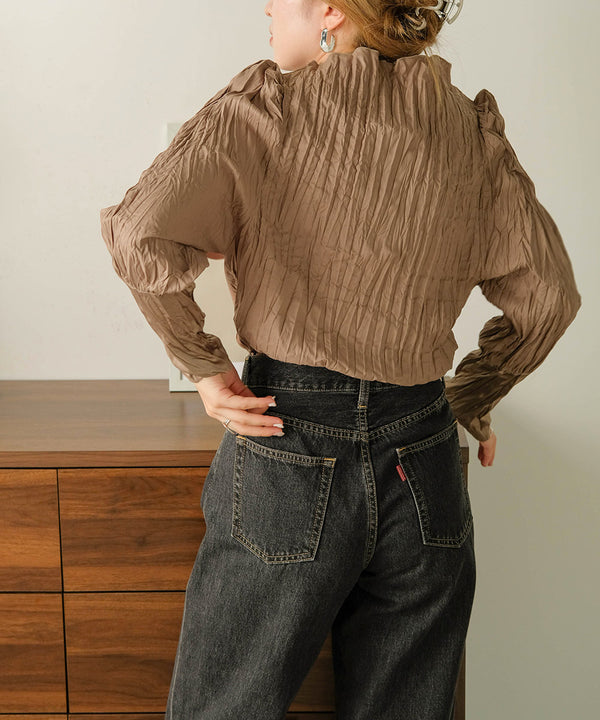 Bab【Bab×KANAMI】Washer Blouse
