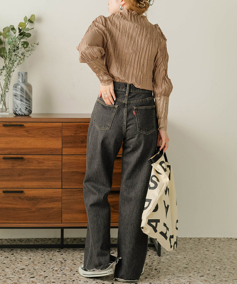 Bab【Bab×KANAMI】Washer Blouse
