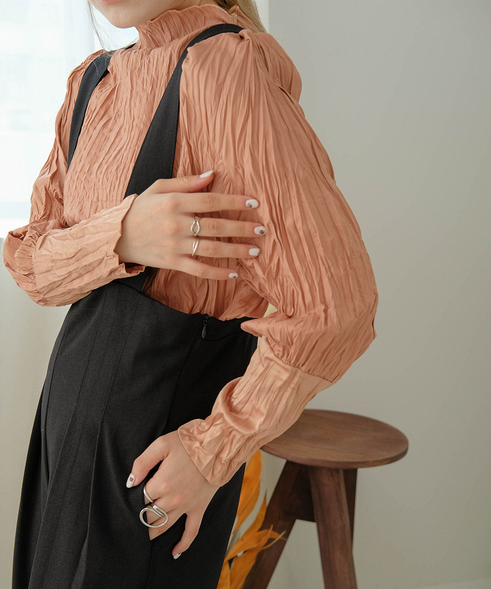Bab【Bab×KANAMI】Washer Blouse