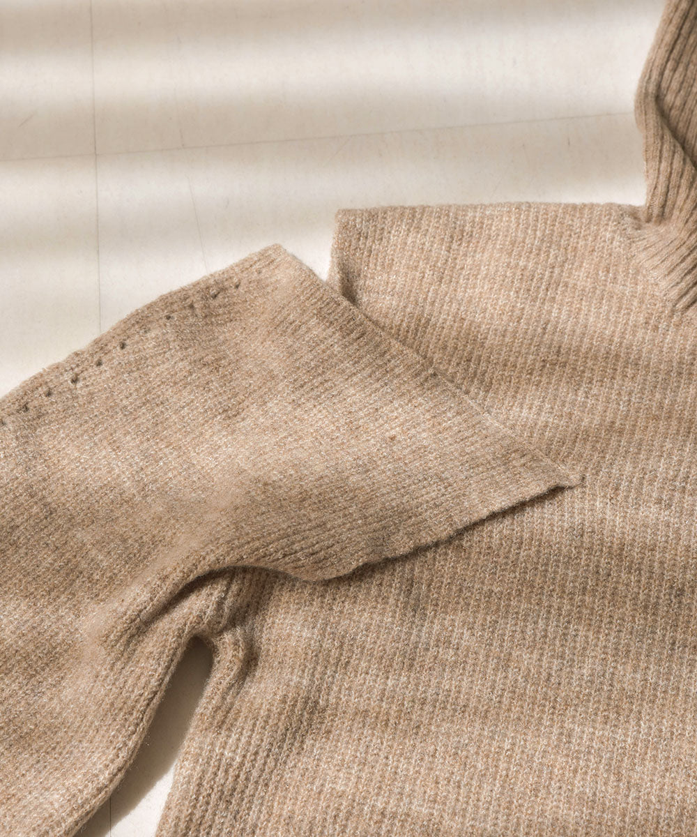 【AYACA×Bab】OPEN SHOULDER KNIT