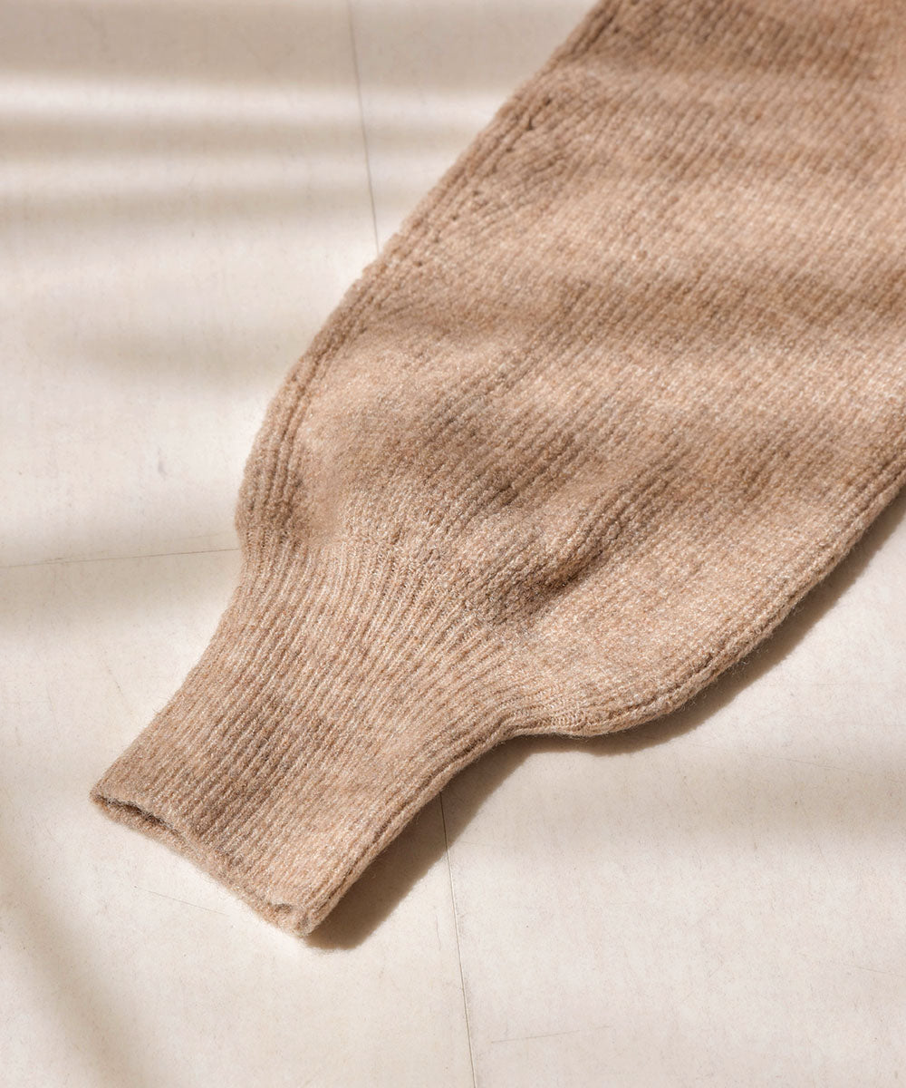 【AYACA×Bab】OPEN SHOULDER KNIT