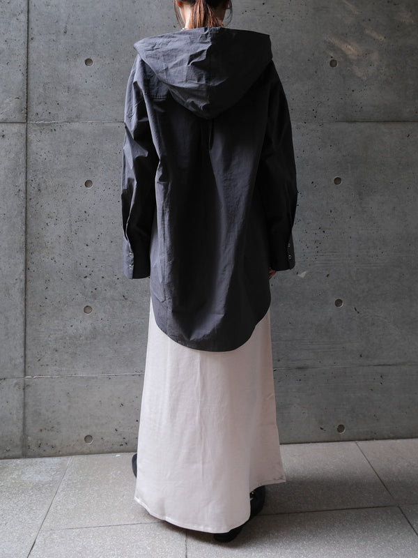 NYLON HOODED SHIRT(ﾅｲﾛﾝﾌｰﾄﾞｼｬﾂ)
