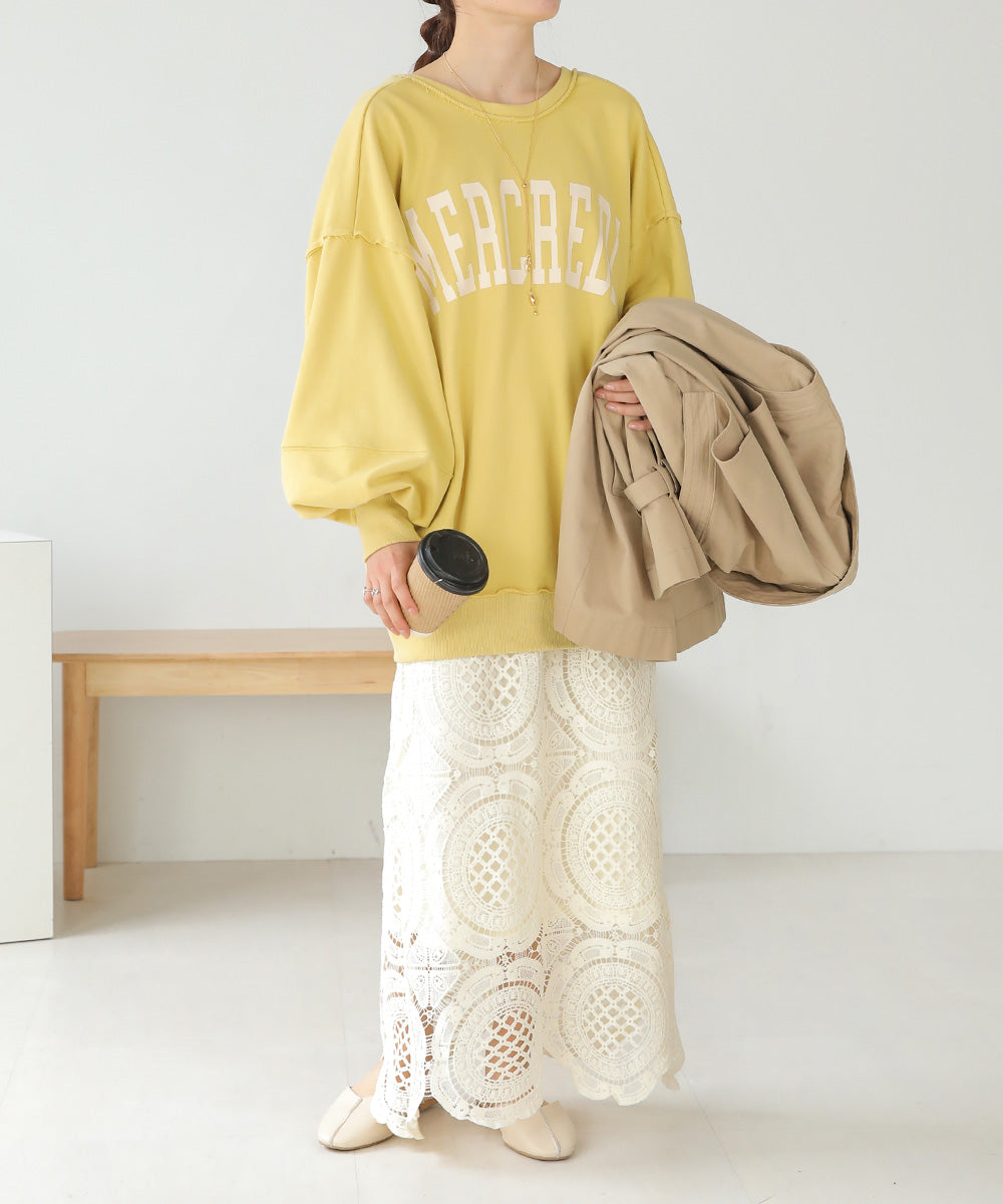 総レースキャミワンピース