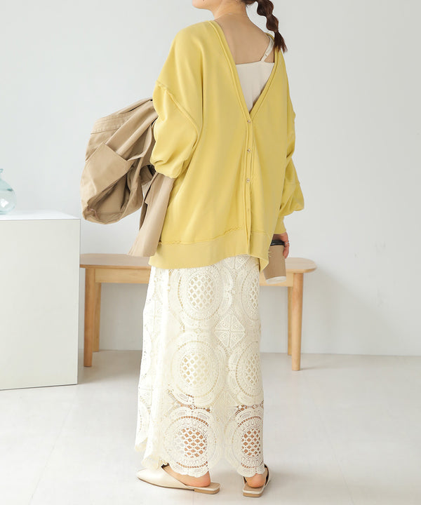 総レースキャミワンピース