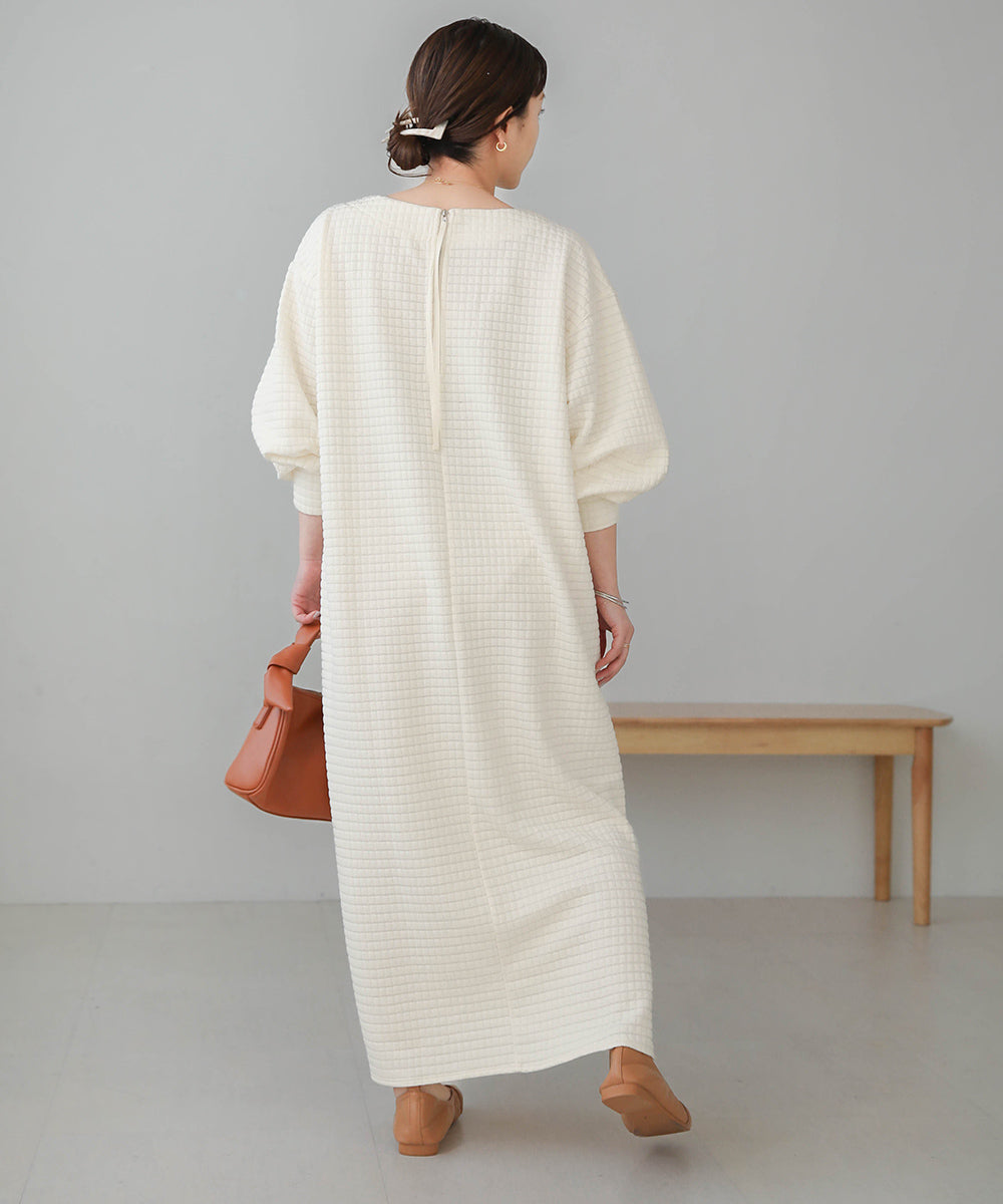 Bab ステッチ深Ｖネックワンピース