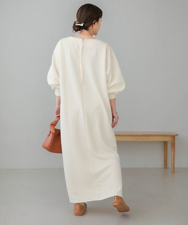 Bab ステッチ深Ｖネックワンピース