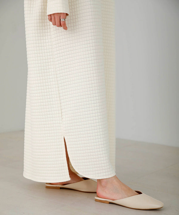 Bab ステッチ深Ｖネックワンピース