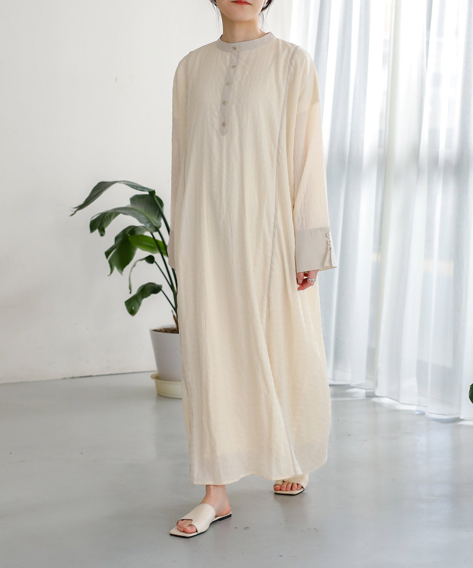 SHEER CAFTAN ONEPIECE