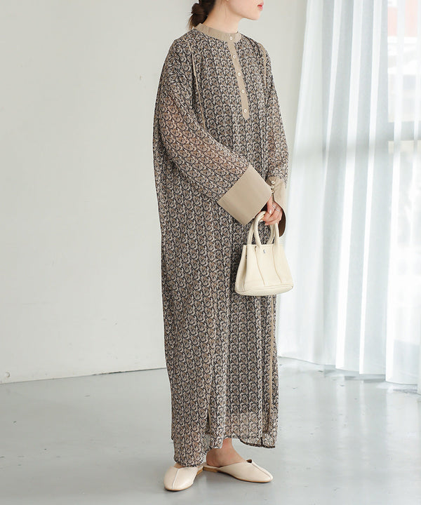 SHEER CAFTAN ONEPIECE