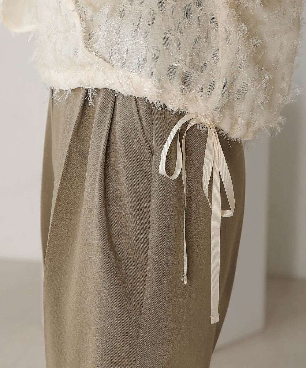 Bab 前後２ＷＡＹジャガードブラウス