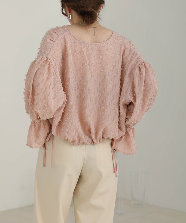 Bab 前後２ＷＡＹジャガードブラウス