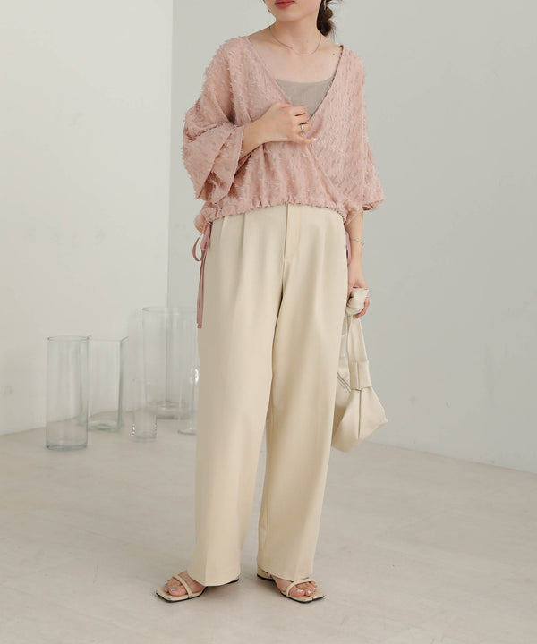 Bab 前後２ＷＡＹジャガードブラウス