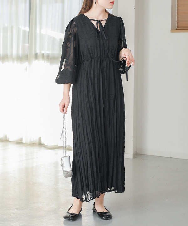 シアージャガードフラワーワンピース