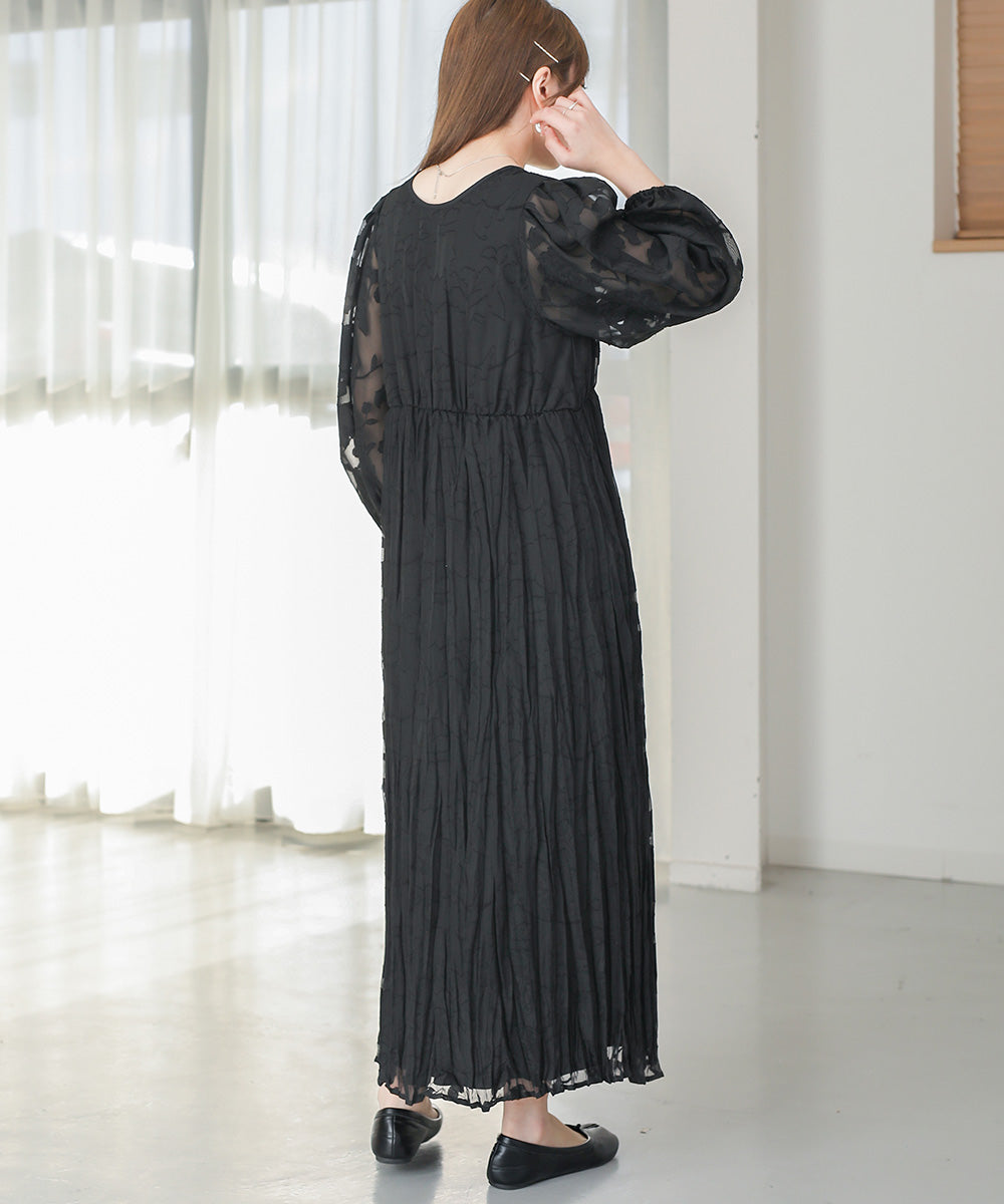 シアージャガードフラワーワンピース