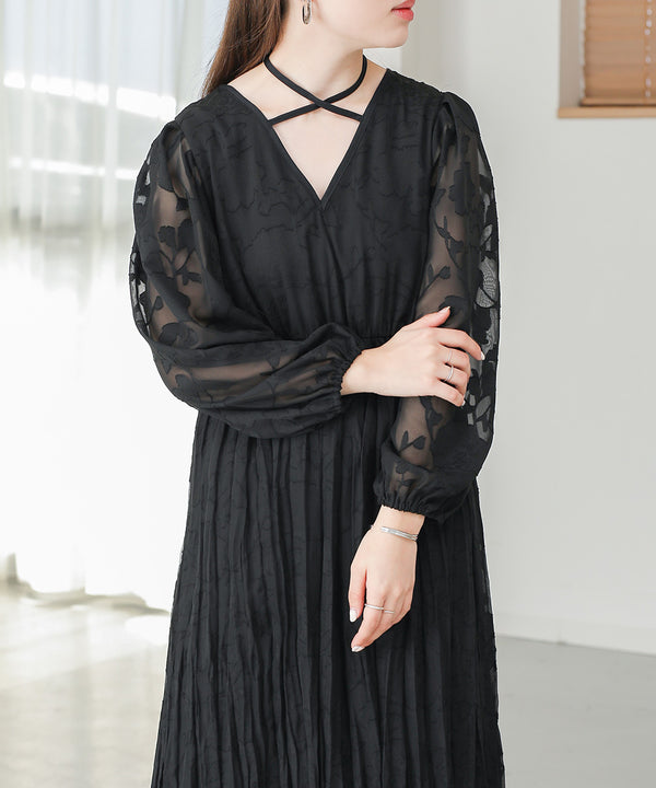 シアージャガードフラワーワンピース