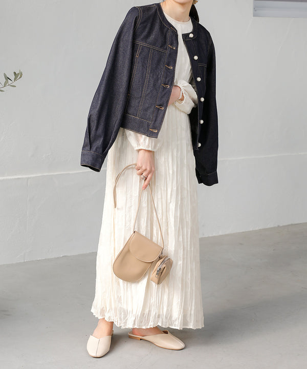 シアージャガードフラワーワンピース