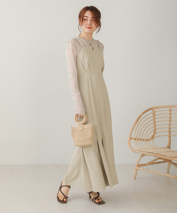 Bab ニュアンスプリントシアートップス