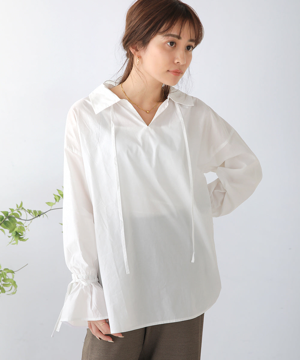 BouJeloud ネック２ｗａｙブラウス