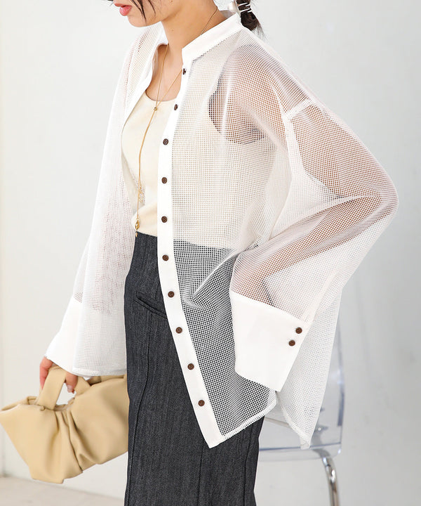 MESH BIG SHIRT