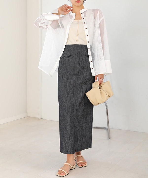 MESH BIG SHIRT