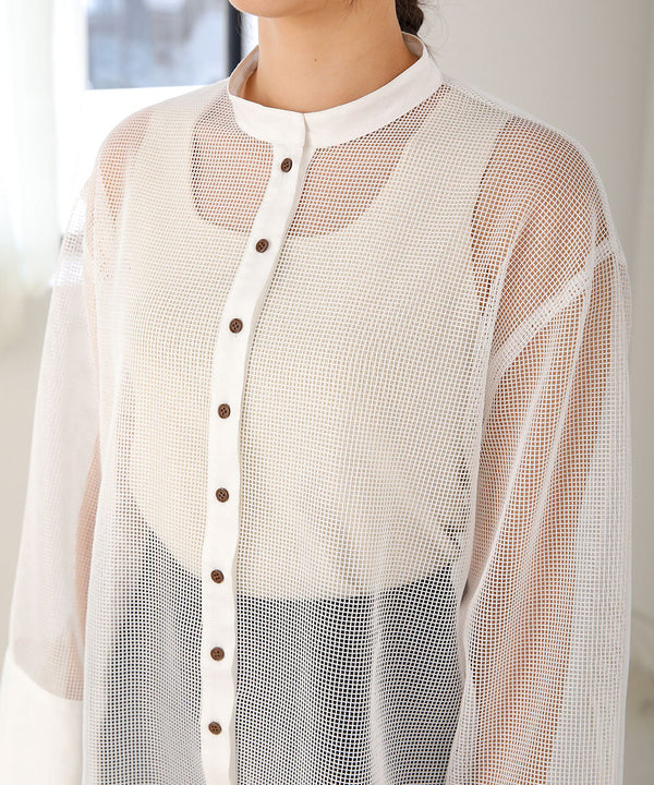 MESH BIG SHIRT