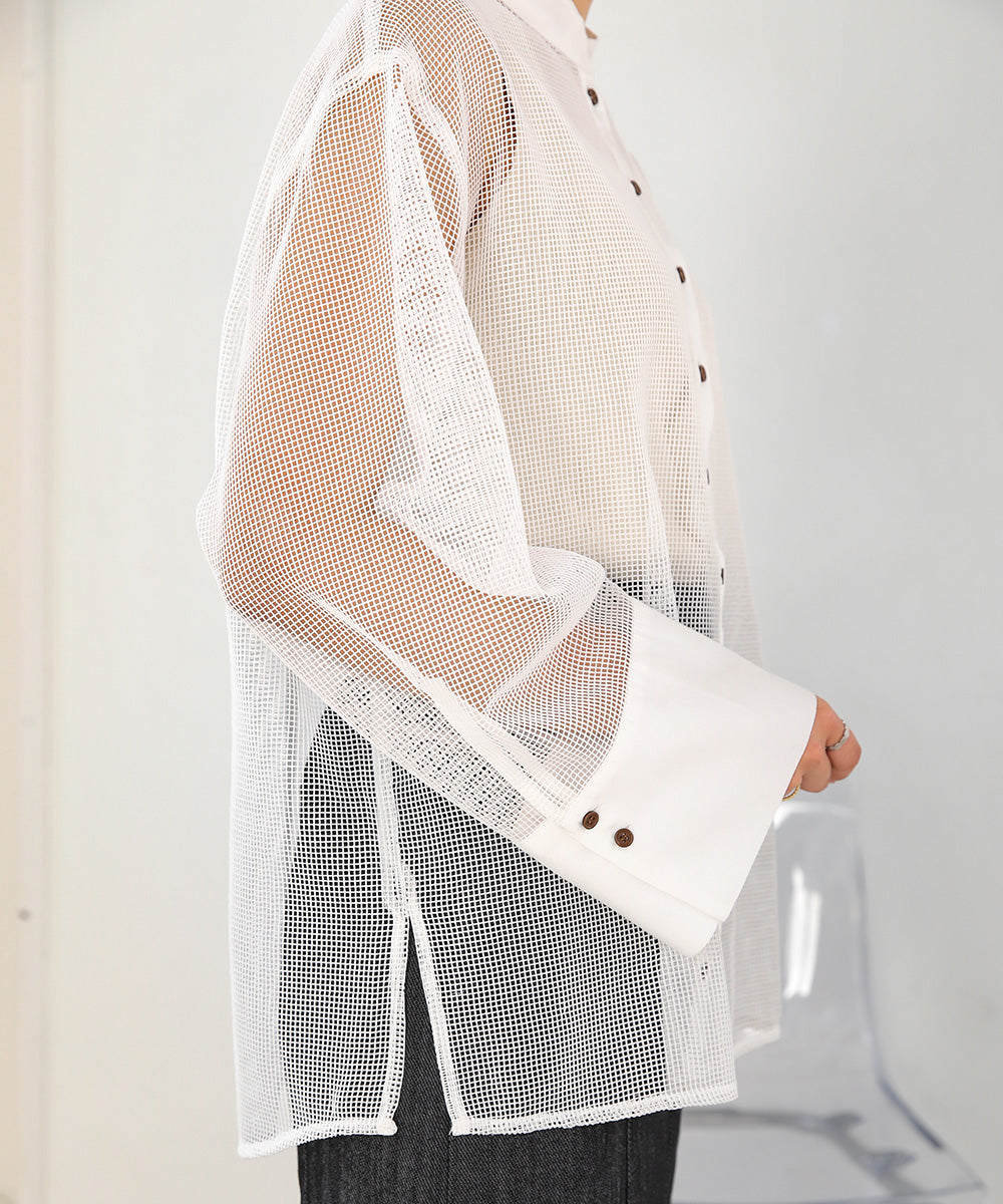 MESH BIG SHIRT