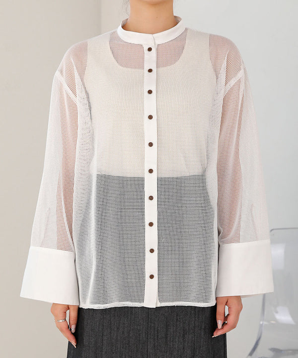 MESH BIG SHIRT