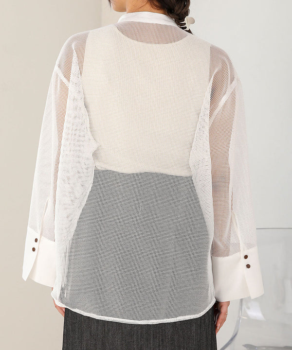 MESH BIG SHIRT