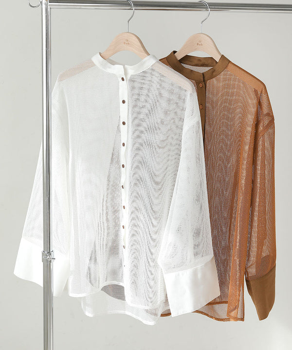MESH BIG SHIRT