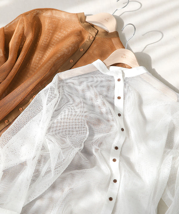 MESH BIG SHIRT